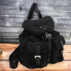2024年最新】プラダ リュックサック レディース PRADA ブラック 1BZ677