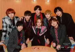 【中古】生写真(ジャニーズ) Hey! Say! JUMP/集合(8人)/膝上・衣装黒グレー赤・前列座り/「Hey! Say! JUMP LIVE TOUR SENSE or LOVE」オリジナルフォトセット
