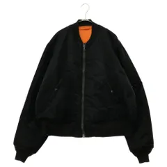 UNUSED (アンユーズド) 16AW×BUZZ RICKSON'S×BEAMS US1232 BOMBER JACKET ボンバージャケット フライトジャケット ブラックのサムネイル
