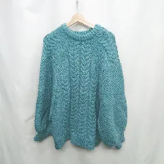 ◇ ⊇ SELECT MOCA セレクトモカ 長袖 ニット サイズF ブルー系 レディース E  【1502200001171】