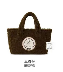 SNOOPY ショルダーバッグ　brown