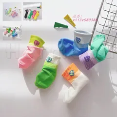 5足セット キッズ ソックス ハート 靴下 ベビーソックス お洒落 入園 カジュアル 通学 小学生 スポーツ 送料無料 入学 通園 気持ちいい かわいい コットン  vii3v980386