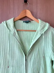 POLO RALPH LAUREN(ポロラルフローレン) レディース ケーブル フード付きニットジップアップジャンパー M