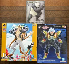 ドラゴンボールB賞スーパーベビー2& ワンピース　D賞ロブ・ルッチ&パンダ計3点