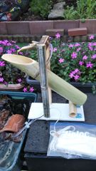 40Cm中型ししおどしバッテリー式噴水セット付き