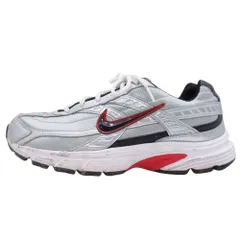 良品 NIKE ナイキ INITIATOR 394055-001 イニシエーター スニーカー ランニングシューズ 靴 26.5cm メタリックシルバー メンズ 古着 中古 USED