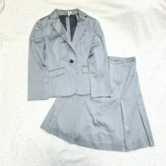 23区　ジャケット　スカートスーツ　セットアップ　40 L グレー