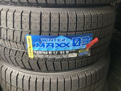 【送料無料】※在庫1本のみ 補修用に※  2021年製  ダンロップ WINTER MAXX03  225/45R17 オーリス・ブレイド・スカイライン・アコード・ランエボ・インプレッサ・SX4セダン他
