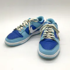 NIKE ナイキ スニーカー DUNK LOW RETRO QS DM0121-400 ローカット シューズ ダンク ロー カジュアル メンズ 27cm ブルー 靴 B14060◆