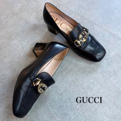 GUCCI グッチ インターロッキング GG ローファー レザー