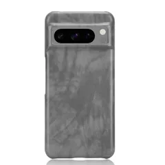 Google Pixel 8 Pro ケース ピクセル8プロ  レザー ハード ケース 【Color】 グレーのサムネイル