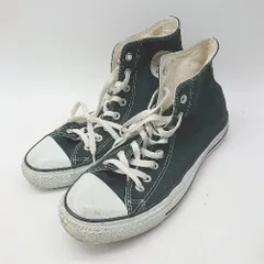 ◇ Θ CONVERSE コンバース ハイカット スニーカー サイズ27.5 ブラック メンズ E  【1503060037720】