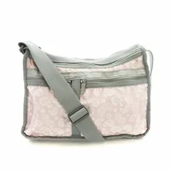 レスポートサック LesportSAC ショルダーバッグ ペイズリー柄 総柄 ナイロン ロゴ ピンク 7507/D630 ■GY18 /MQ