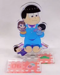 【中古】アクリルスタンド・アクリルパネル トド松 BIGアクリルスタンド 「おそ松さん×animatecafe」