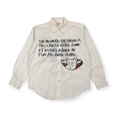 Jean Charles de Castelbajac Sport カステルバジャック 英字 アートデザイン 長袖シャツ 3/ホワイト系 メンズ ゴルフのサムネイル