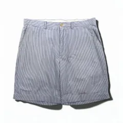 Polo by Ralph Lauren 90年代 シアサッカー ショートパンツ ハーフパンツ L ブルー ホワイト ストライプ スリランカ製