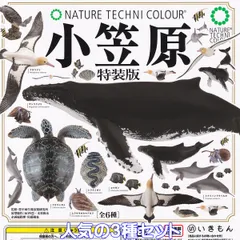 ネイチャーテクニカラー 小笠原 特装版 いきもん 【人気の３種セット】 NTC NATURE TECHNI COLOUR グッズ フィギュア 動物 東洋のガラパゴス ガチャガチャ カプセルトイ【即納 在庫品】【数量限定】