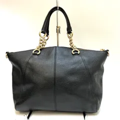 ＊COACH＊ コーチ 2way ハンドバッグ ショルダーバッグ ブラック 黒 綺麗 レザー 59501 ★