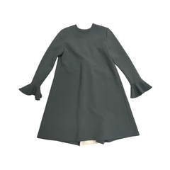 YOKOCHAN（ヨーコチャン）　Flared sleeve Back Box Pleats Dress（フレアスリーブ　バックボックスプリーツ　ドレス）　ワンピース