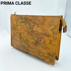 プリマクラッセ クラッチバッグ 地図柄 セカンドバッグ PRIMACLASSE