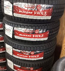 【送料無料】 ブリヂストン VRX3 165/55R15 75Q  2023年製 新品1台分 軽自動車 等 【スタッドレスタイヤ】