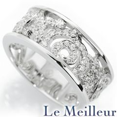 リング 指輪 ルビー 0.68ct ダイヤモンド 0.34ct K18 13号 中古  