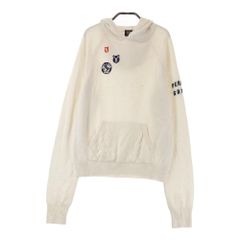 サイズ：1 PEARLY GATES パーリーゲイツ  ニット パーカー  ホワイト系 [240101468746] ゴルフウェア レディース ストスト サイズ：1 PEARLY GATES パーリーゲイツ ニット パーカー