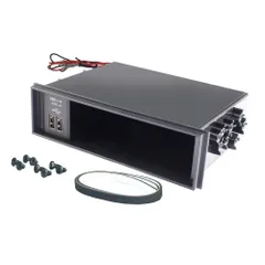 【即日発送】ブラック 2.4A 電源 USB BOX VP-D12 DIN 車内オーディオ用品 車内用品 Yac) 槌屋ヤック(Tsuchiya