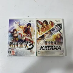 読込確認済み Wii 戦国無双3 KATANA ソフト 2点まとめて【送料無料】AAA0001S4621/0612
