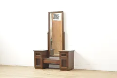 日本製　アンティーク 木製 鏡台　ドレッサー 松本民芸家具　昭和　古道具 楽天市場】【中古】 ドレッサー 伝統民芸 松本民芸家具 角型一面鏡