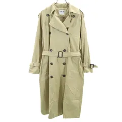 ザラ トレンチコート XS ベージュ ZARA レディース 古着 【240424】