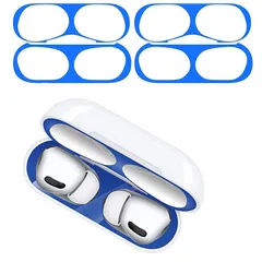 【新品】 YAODLE AirPods Pro 2 ダストガード airpods Pro(2023/2022)シール金属汚れ防止 エアーポッズ プロ エアーポッズ ガードカバー 極薄18K メッキ 埃 ほこり 砂鉄 侵入防止 防塵(2セット&ブルー) 0