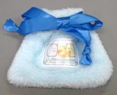 【中古】バッグ(キャラクター) ふわふわな巾着(ブルー) 「一番くじ すみっコぐらし すみっコパンきょうしつ」 D賞