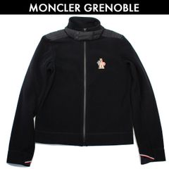美品 モンクレール グルノーブル フリースジャケット Moncler Grenoble  MAGLIA CARDIGAN マグリアカーディガンフリースジャケット 中古美品 メンズ ブラック  Mサイズ  コンディションB