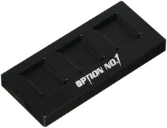【数量限定】No.1 ミニ四駆用モーターピットスタンド OPTION (ブラック) NO-M40002BKのサムネイル