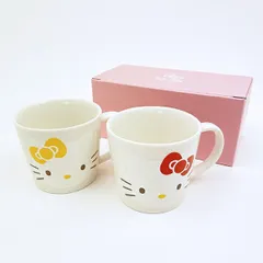 サンリオ ハローキティ ペアマグカップ ホワイトシスターズ コップ 日本製 Sanrio