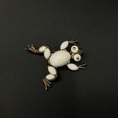 ミキモト K18 18金 タイピン ブローチ カエル フロッグ - メルカリ