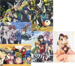 【中古】ポスター(アニメ) A3クリアポスターセット(6枚組)「PS Vita用ソフト ペルソナ4 ザ・ゴールデン ファミ通DXパック」エビテン限定ファミ通DXパック 同梱品