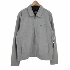 クイックシルバー Quiksilver 00s フロントロゴ刺繍 チェックジップアップブルゾン メンズ import：L のサムネイル