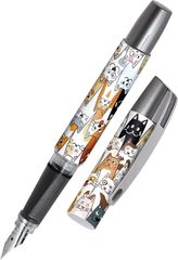 オンラインschreibgeraete 61337 / 3d万年筆キャンパス、イリジウム、ふわふわ猫