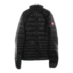 10561【美品・ホログラム付】カナダグース☆刺繍ロゴニット×ダウン