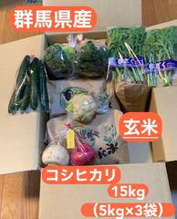令和4年産 群馬県産コシヒカリ（玄米）15kg