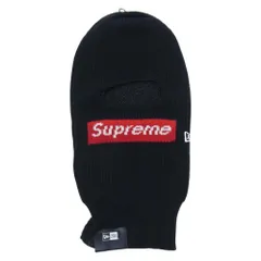 Supreme シュプリーム ニットキャップ 21AW × New Era Box Logo Balaclava ニューエラ ボックスロゴ バラクラバ ニット キャップ ブラック系【中古】のサムネイル