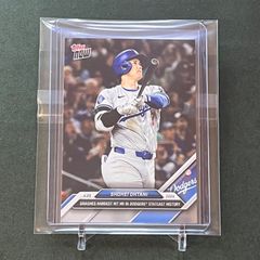 113【新品スリーブ&ローダー入り】大谷翔平ドジャースチーム史上最速打球速度HR記念　2024 Topps now #113 Shohei Ohtani