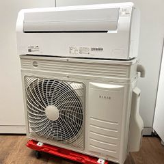 【アウトレット・引取限定】YAMADA/ヤマダオリジナル ルームエアコン 14畳 4.0kW リエラ 単相200V YHA-V40P2-W 2024年 ●100937