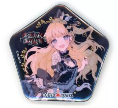 まのさば 蓮見レイア 魔法少女ノ魔女裁判 東京タワー 限定 缶バッジ