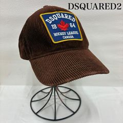 DSQUARED2 ディースクエアード 帽子 キャップ 旧タグ ここのえ コーデュロイ 6パネル コットン キャップ