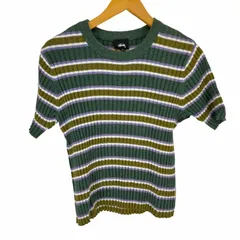 ステューシー Stussy Rib Stripe S/S Sweater レディース JPN：M のサムネイル
