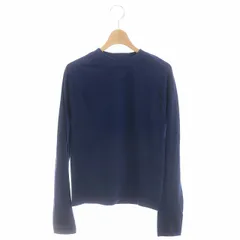 ワイスリー Y-3 Long sleeve T-shirt Tシャツ ライン 長袖 プルオーバー XS 紺のサムネイル