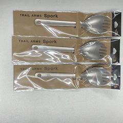 【新品】ザ・ノース・フェイス NN32320 Trail Arms Spork トレイルアームススポーク TG チタングレー 3個セット